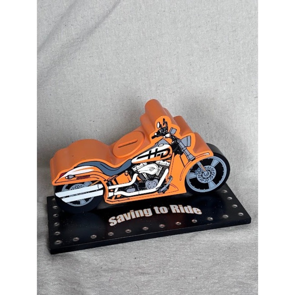 KidKraft‎ Harley Davidson Motorcycle Bank Saving to Ride Official Licensed